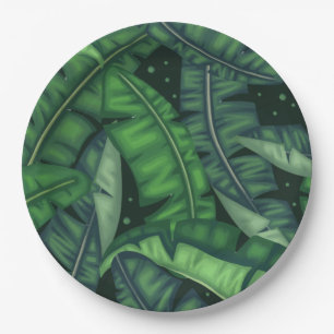 Jungle Palms Pappteller