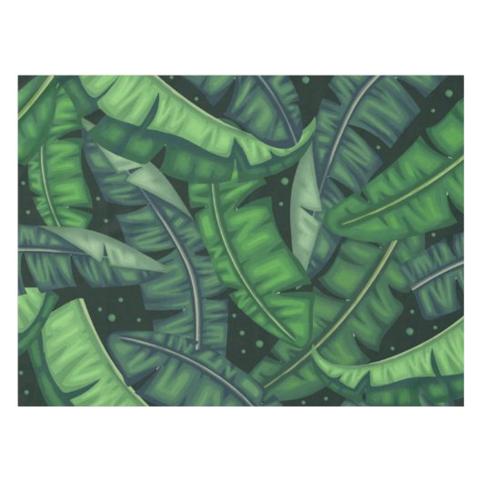 Jungle Palms Tischdecke (Vorderseite (Horizontal))