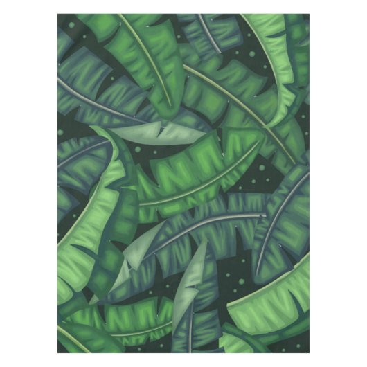 Jungle Palms Tischdecke (Vorderseite)
