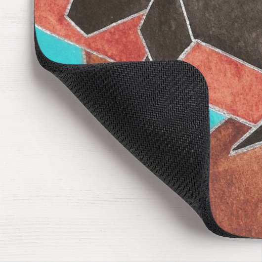 Jungle Panther Original Abstract Art Mousepad (Ecke)