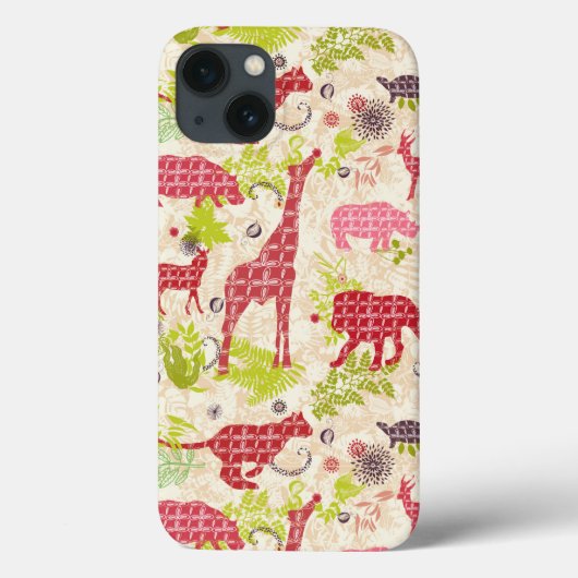 Jungle Paradise Case-Mate iPhone Hülle (Rückseite)