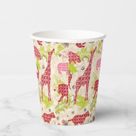 Jungle Paradise Pappbecher (Rechts)