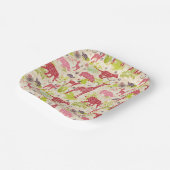 Jungle Paradise Pappteller (Gewinkelt)