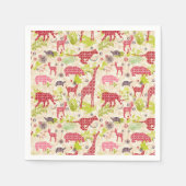 Jungle Paradise Serviette (Vorderseite)