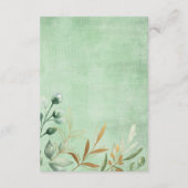 Jungle Party Animals Green Balloons Bücher für Bab Begleitkarte (Rückseite)