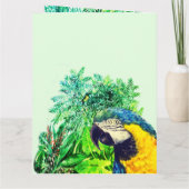 Jungle-Party Einladung-Grußkarte Karte (Rückseite)