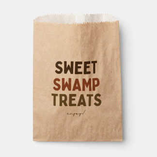 Jungle Party Favor - Sweet Swamp Treat Kraft Bags Geschenktütchen