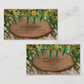 JUNGLE PARTY Gold Glam Animal Print Reader a Frien Empfehlungskarte (Vorne/Hinten)