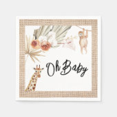 Jungle Party Napkins Serviette (Vorderseite)