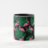 Jungle Pattern Flamingos Tasse (Zentrum)