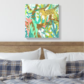 Jungle Roar - Cheetah Leinwanddruck (Insitu (Schlafzimmer))
