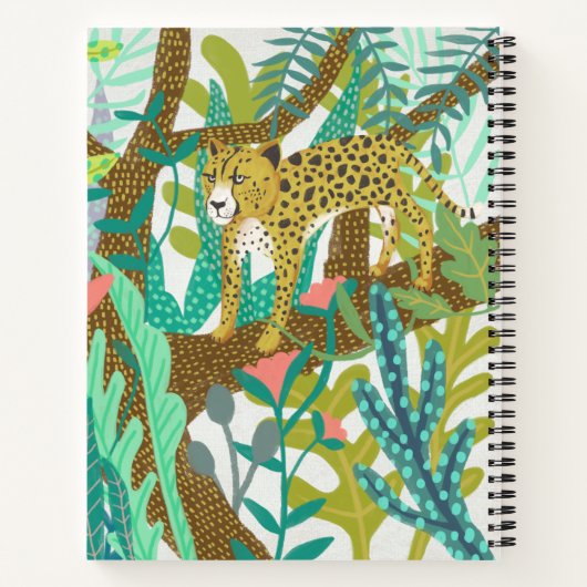Jungle Roar - Cheetah Notizblock (Rückseite)