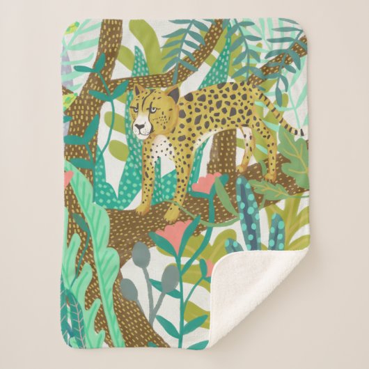 Jungle Roar - Cheetah Sherpadecke (Vorderseite)