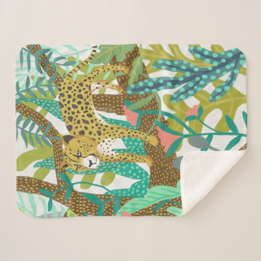 Jungle Roar - Cheetah Sherpadecke (Vorderseite (Horizontal))