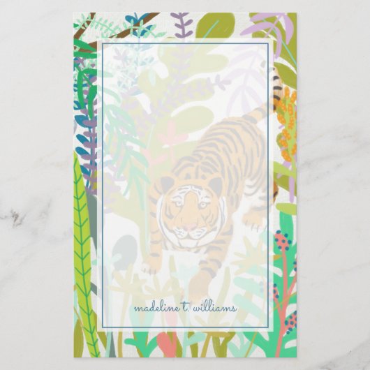 Jungle Roar - Tiger Briefpapier (Vorderseite)