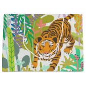 Jungle Roar - Tiger Große Geschenktüte (Vorderseite)