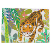 Jungle Roar - Tiger Große Geschenktüte (Rückseite)