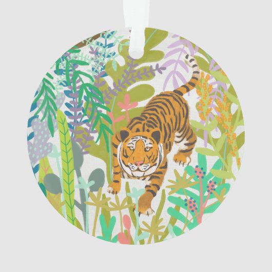 Jungle Roar - Tiger Ornament (Rückseite)
