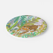 Jungle Roar - Tiger Pappteller (Schrägansicht)