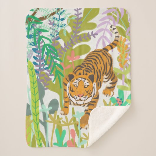 Jungle Roar - Tiger Sherpadecke (Vorderseite)