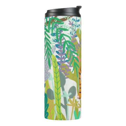 Jungle Roar - Tiger Thermosbecher (Nach links gedreht)