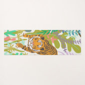 Jungle Roar - Tiger Yogamatte (Rückseite (Horizontal))