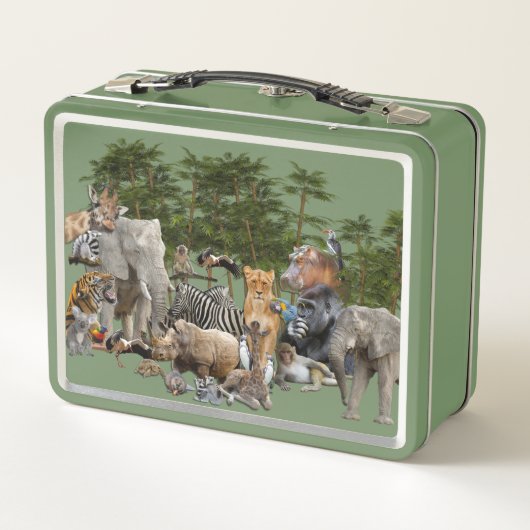 Jungle Rumbles Lunch Box (Rückseite)