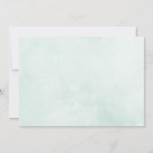 Jungle Safari 1. Geburtstag Foto Dankeskarte (Rückseite)