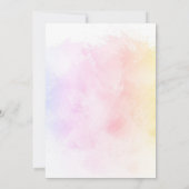 Jungle Safari A Sweet Baby Boy Baby Dusche Einladung (Rückseite)