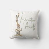 Jungle Safari Animals Adventure erwartet Kissen (Vorderseite)