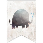 Jungle Safari Animals Baby Duschbanner Wimpelkette (Erste Fahne)