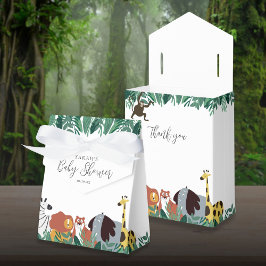 Jungle Safari Animals Baby Dusche Geschenkschachtel