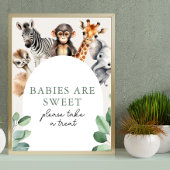 Jungle Safari Animals Baby Dusche Nehmen Sie eine Poster