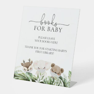 Jungle Safari Animals Babyduschbücher für Baby P Sockelschild