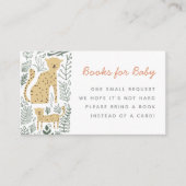 Jungle Safari Animals Books for Baby Begleitkarte (Vorderseite)