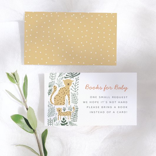 Jungle Safari Animals Books for Baby Begleitkarte