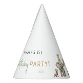 Jungle Safari Animals Kindergeburtstag Partyhütchen (Links)