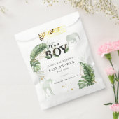 Jungle Safari Animals Nature Theme Boy Baby Dusche Geschenktütchen (Versiegelt)