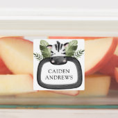 Jungle Safari Animals School Etiketten (Befestigt)