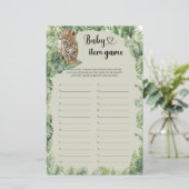 Jungle Safari Animals Tropical Baby Item Spiel (Stehend Vorderseite)