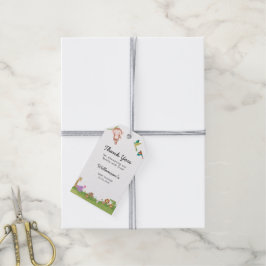 Jungle Safari Baby Dusche Geschenkanhänger