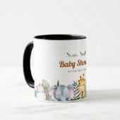 Jungle Safari Baby Dusche Party Tasse (Vorderseite Links)
