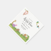 Jungle Safari Baby Dusche Serviette (Ecke)