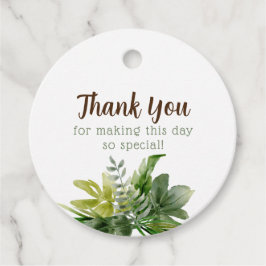 Jungle Safari Baby Shower Geburtstags-Liebesmarken Geschenkanhänger