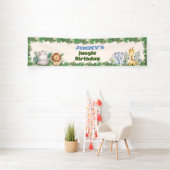 Jungle Safari Birthday Banner (InSitu)