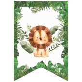 Jungle Safari Birthday Bunting Flags Banner (Erste Fahne)