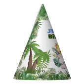 Jungle Safari Birthday Party Hat Partyhütchen (Links)