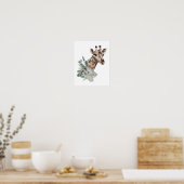 Jungle Safari Botanischer Garten Poster (Küche)