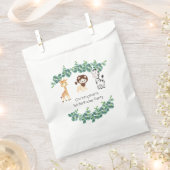 Jungle Safari Boys Giraffe Lion Zebra 1. Geburtsta Geschenktütchen (Ausgeschnitten)