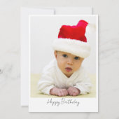 Jungle Safari Einladung zum Geburtstag - Wild One (Rückseite)